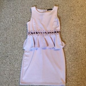 Peplum dress